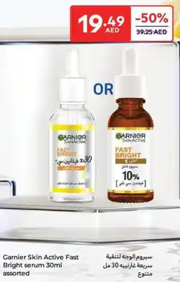 Carrefour Garnier Skin Active Fast Bright serum offer