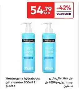Carrefour Neutrogena Hydraboost gel cleanser offer