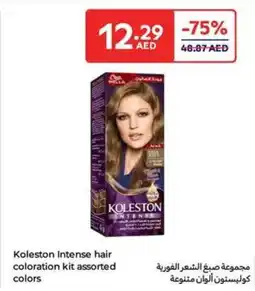 Carrefour Koleston Intense hair coloration kit offer