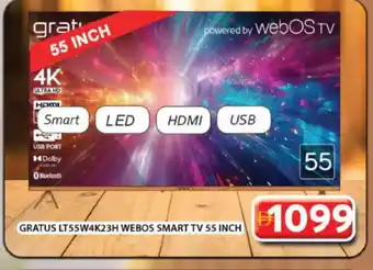Grand Hyper Market GRATUS Smart TV offer