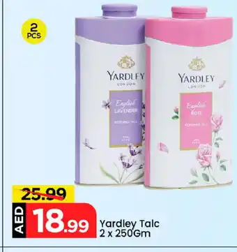 Mark & Save YARDLEY Talcum Powder offer