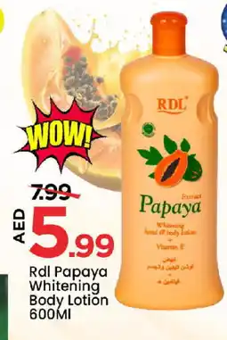 Mark & Save RDL Body Lotion & Cream offer