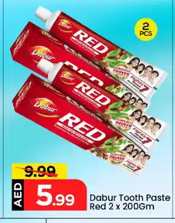 Mark & Save DABUR RED Toothpaste offer