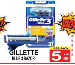 Friday Center GILLETTE Razor offer