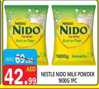 United Hypermarket NIDO Milk Powder offer