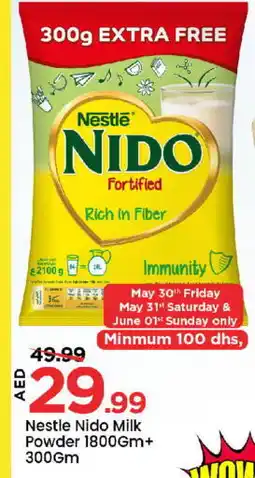 Mark & Save NIDO Milk Powder offer