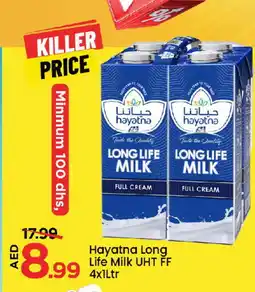 Mark & Save HAYATNA Long Life / UHT Milk offer