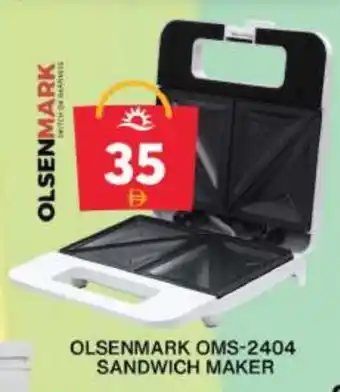 Grand Hyper Market OLSENMARK Sandwich Maker offer