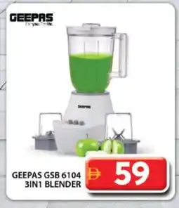 Grand Hyper Market GEEPAS Mixer / Grinder offer