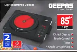 Talal Market GEEPAS Infrared Cooker offer