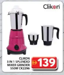 Grand Hyper Market CLIKON Mixer / Grinder offer