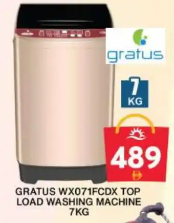 Grand Hyper Market GRATUS Washer / Dryer offer