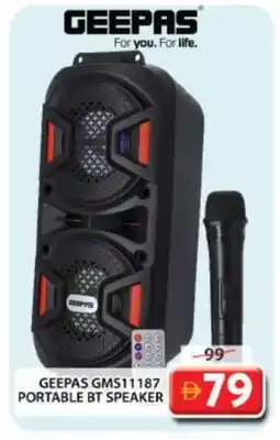 Grand Hyper Market GEEPAS Speaker offer