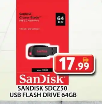 Grand Hyper Market SANDISK Flash Drive offer