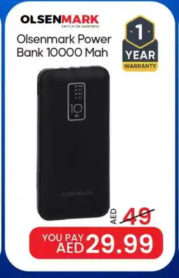 Mark & Save OLSENMARK Powerbank offer