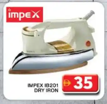 Grand Hyper Market IMPEX Ironbox offer