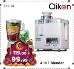 Al Madina Hypermarket CLIKON Mixer / Grinder offer