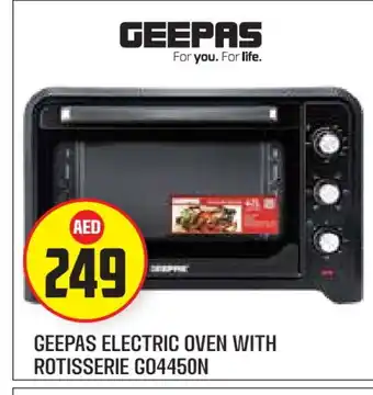 Baniyas Spike Hypermarket GEEPAS Microwave Oven offer