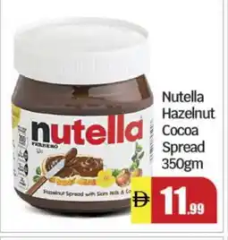 Bigmart NUTELLA Chocolate Spread offer