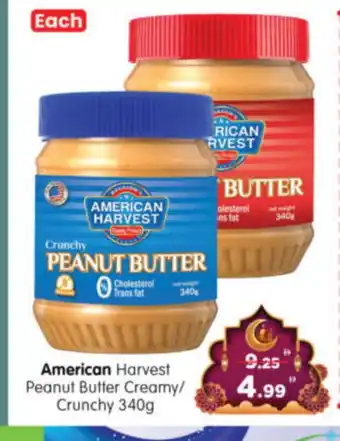Al Madina Hypermarket AMERICAN HARVEST Peanut Butter offer