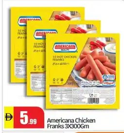 Bigmart AMERICANA Chicken Franks offer