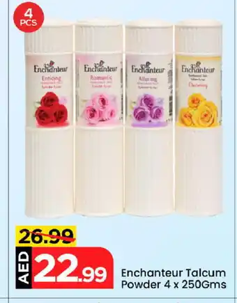 Mark & Save Enchanteur Talcum Powder offer