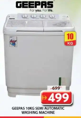 Grand Hyper Market GEEPAS Washer / Dryer offer