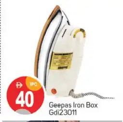 Talal Market GEEPAS Ironbox offer