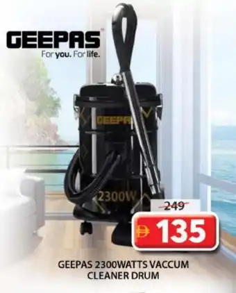Grand Hyper Market GEEPAS Vacuum Cleaner offer