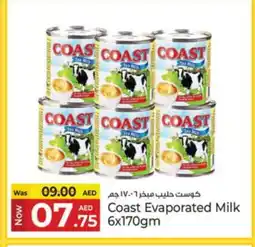 Kenz Hypermarket COAST Evaporated Milk offer