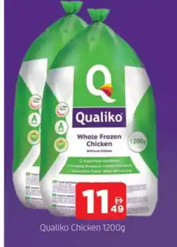 Al Madina QUALIKO Frozen Whole Chicken offer