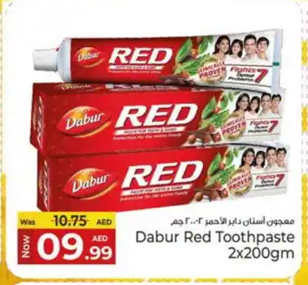 Kenz Hypermarket DABUR RED Toothpaste offer