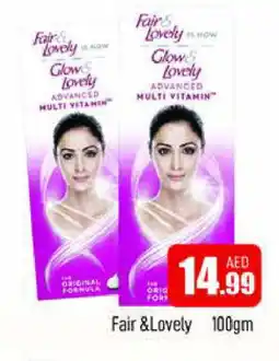 Al Madina FAIR & LOVELY Face cream offer