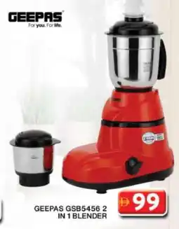 Grand Hyper Market GEEPAS Mixer / Grinder offer