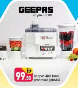 Shaklan GEEPAS Food Processor offer