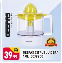 Shaklan GEEPAS Juicer offer