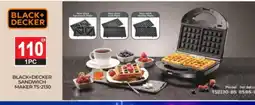 Talal Market BLACK+DECKER Sandwich Maker offer