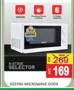 Mango Hypermarket LLC GEEPAS Microwave Oven offer
