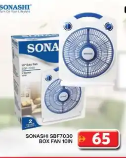 Grand Hyper Market SONASHI Fan offer