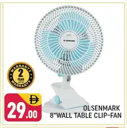 Shaklan OLSENMARK Fan offer