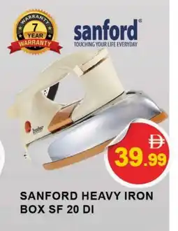 Al Madina SANFORD Ironbox offer