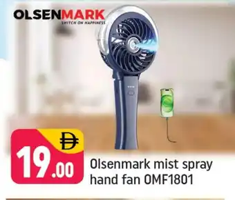 Shaklan OLSENMARK Fan offer