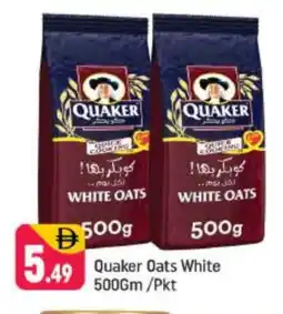 Shaklan QUAKER Oats offer