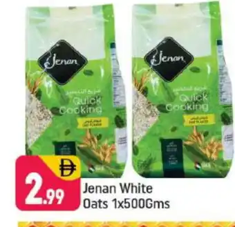 Shaklan JENAN Oats offer