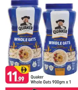 Shaklan QUAKER Oats offer