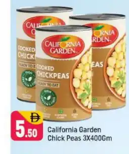 Shaklan CALIFORNIA GARDEN Chick Peas offer