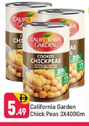 Shaklan CALIFORNIA GARDEN Chick Peas offer