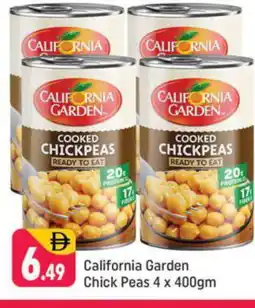 Shaklan CALIFORNIA GARDEN Chick Peas offer