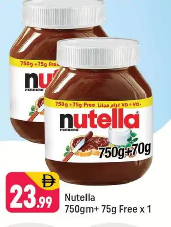 Shaklan NUTELLA Chocolate Spread offer