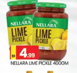 Al Madina NELLARA Pickle offer